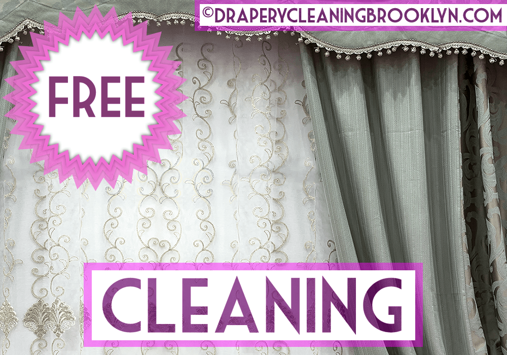 Get 5th Window Treatment Cleaned For Free